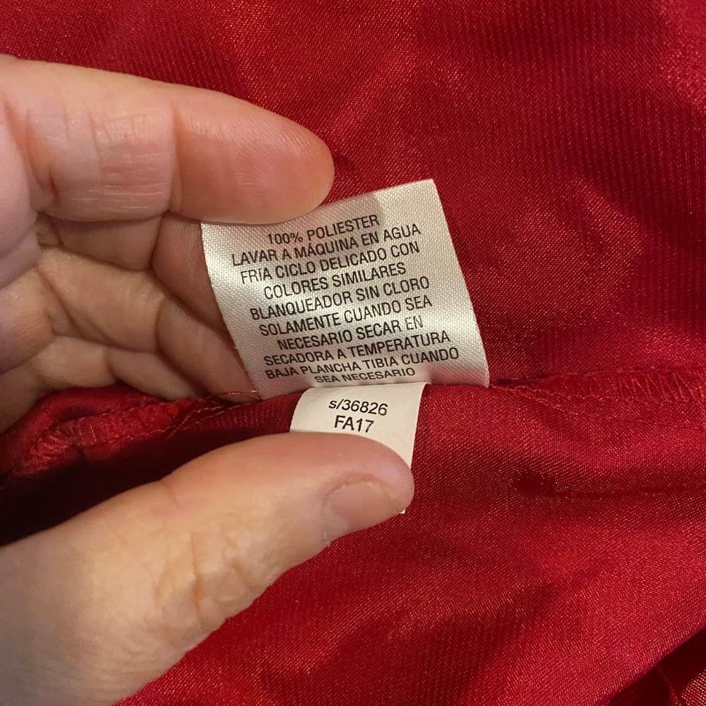 Thalia Sodi Intimates, Red, Robe - Picture 10 of 10